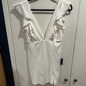 Lulu's Classic White Dress